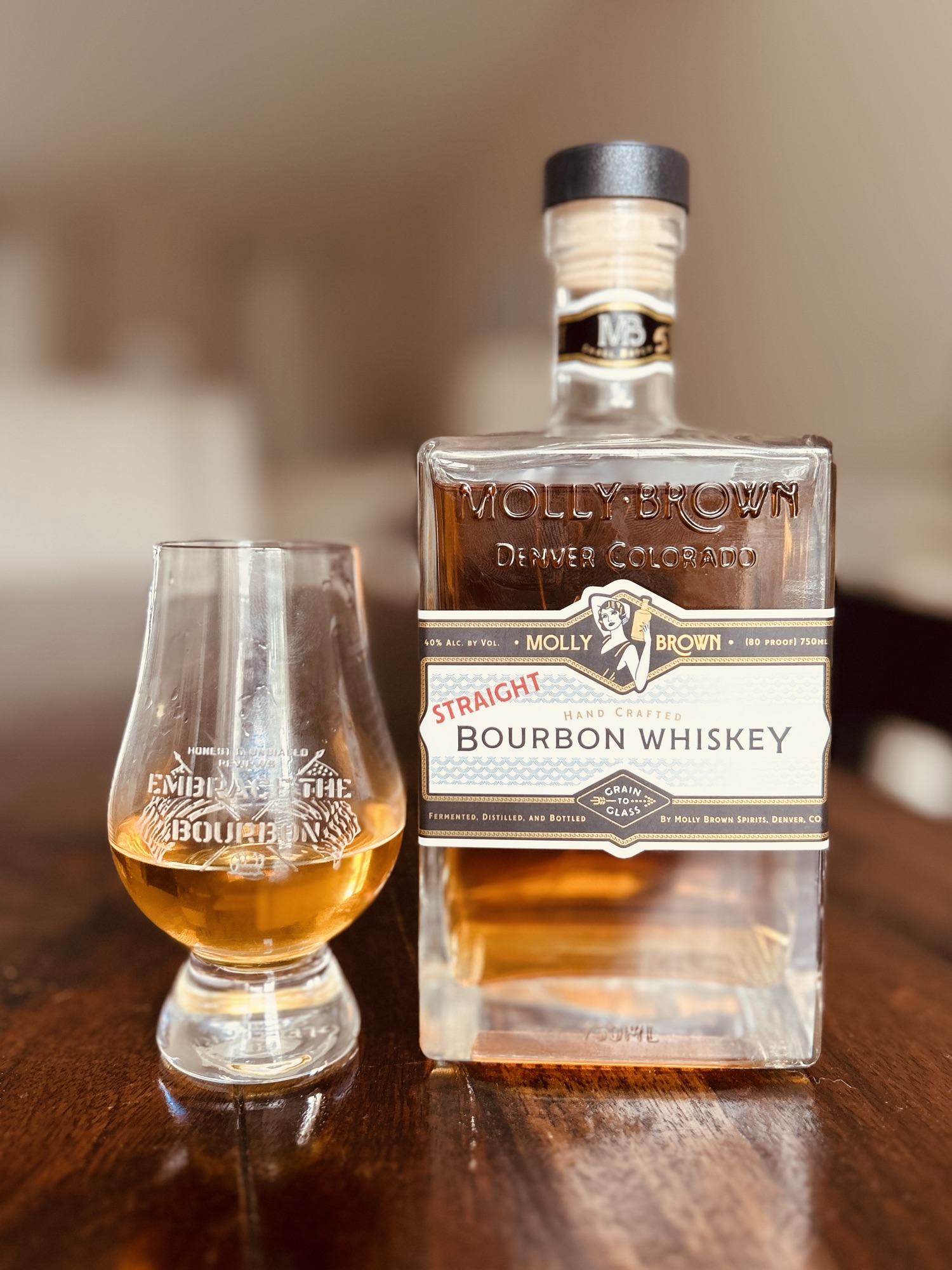 Military Bourbon Review: Molly Brown Straight Bourbon