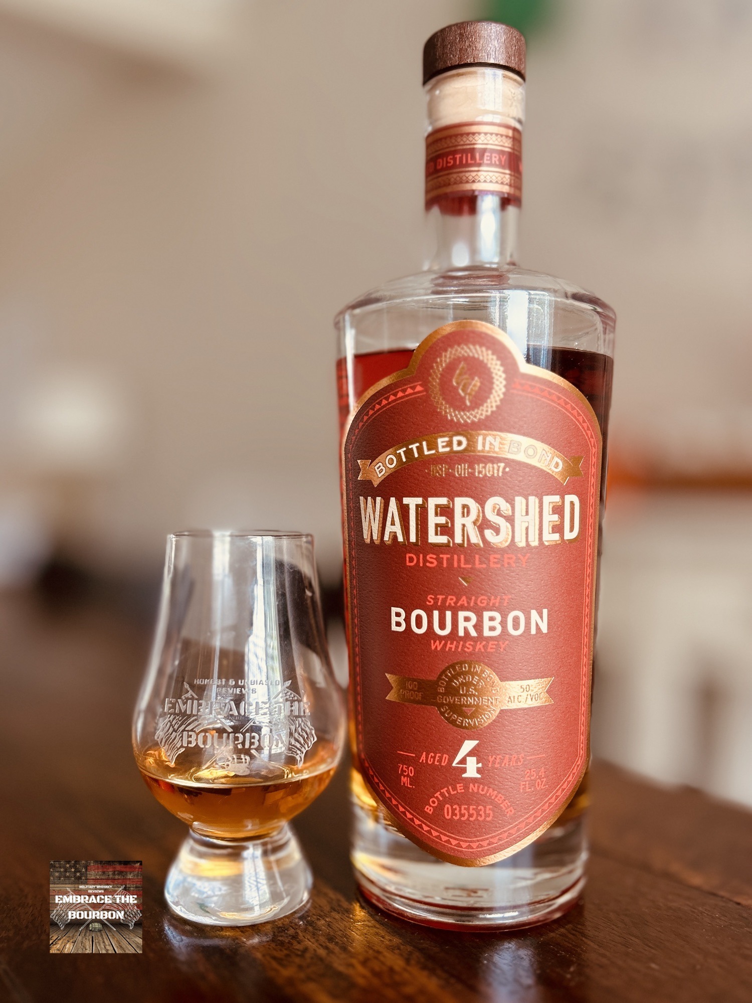 Military Bourbon Review: Watershed Bottled in Bond