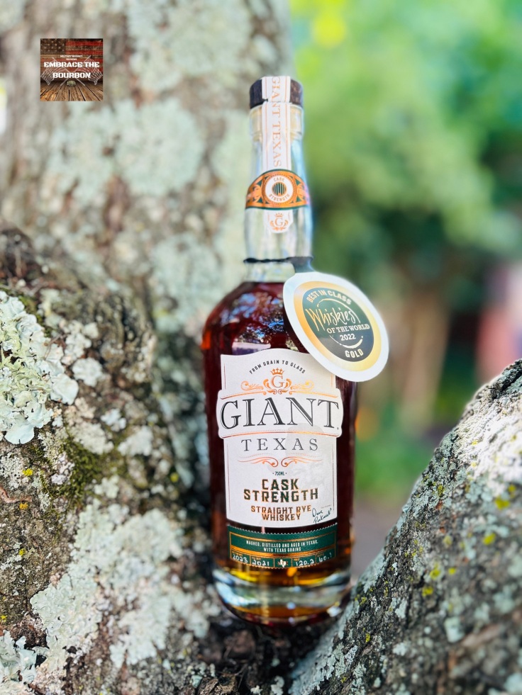 Military Rye Review: Giant Texas Cask Strength Straight Rye