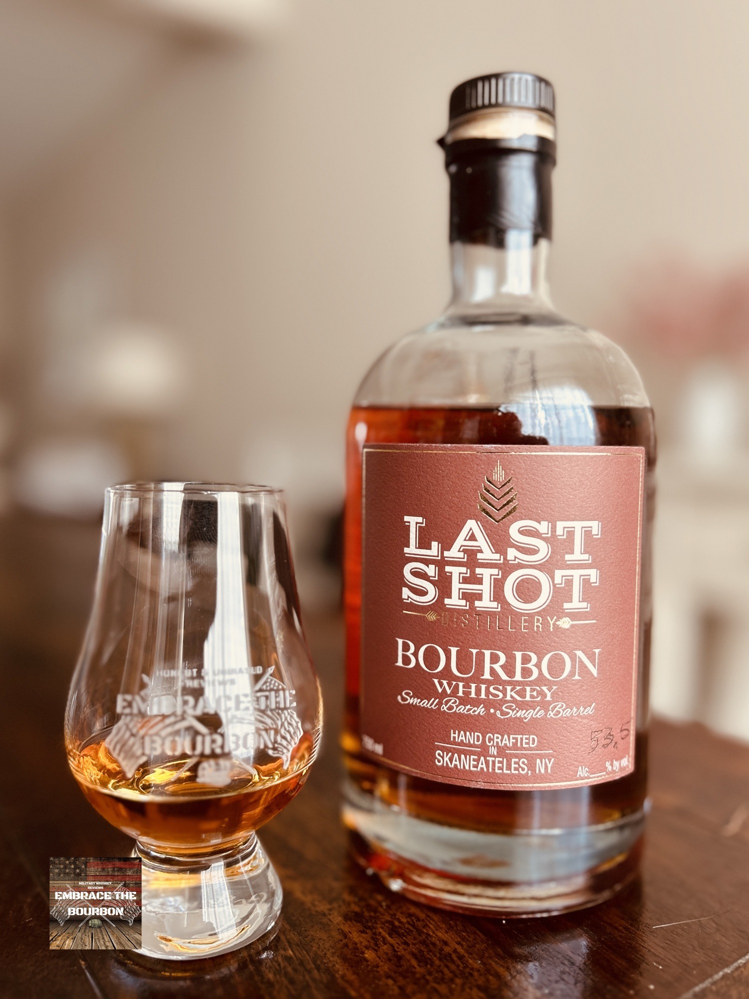 Military Bourbon Review: Last Shot Distillery Single Barrel Bourbon