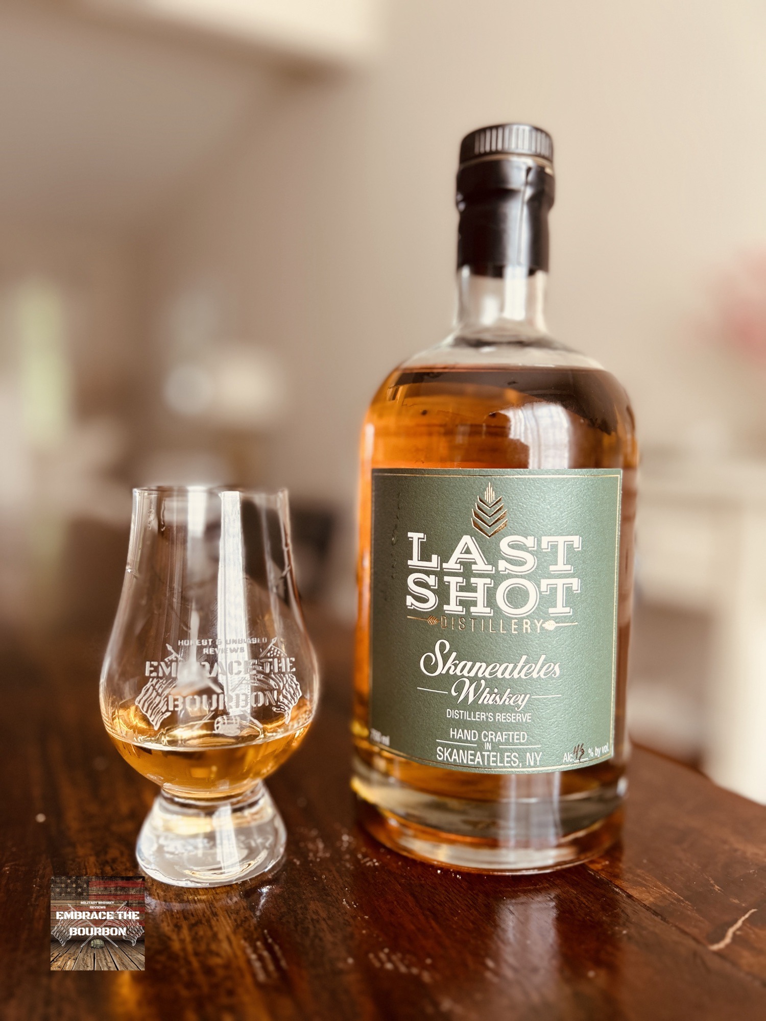 Military Whiskey Review: Last Shot Distillery Skaneateles Whiskey