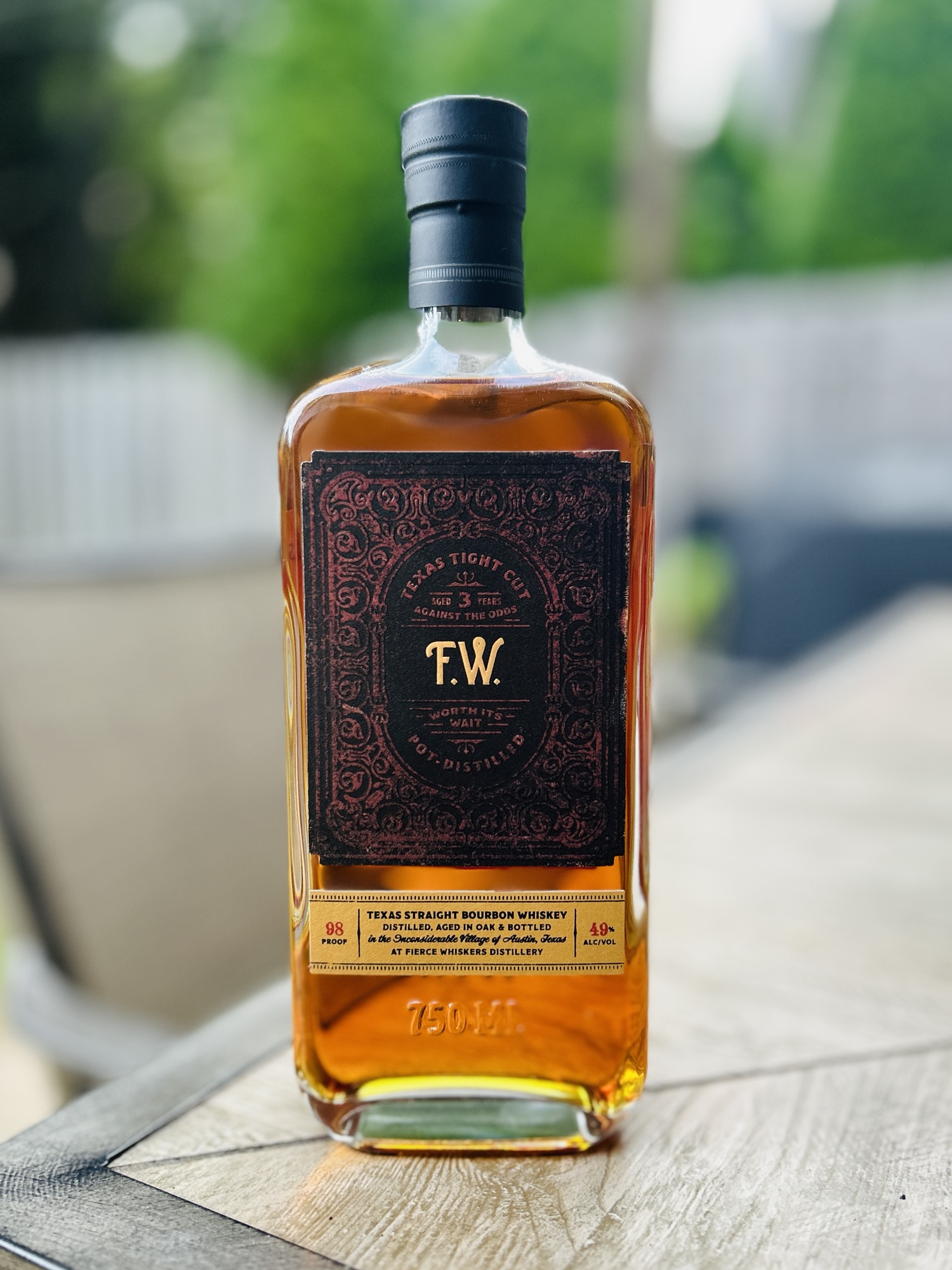 Military Bourbon Review: Fierce Whiskers Texas Straight