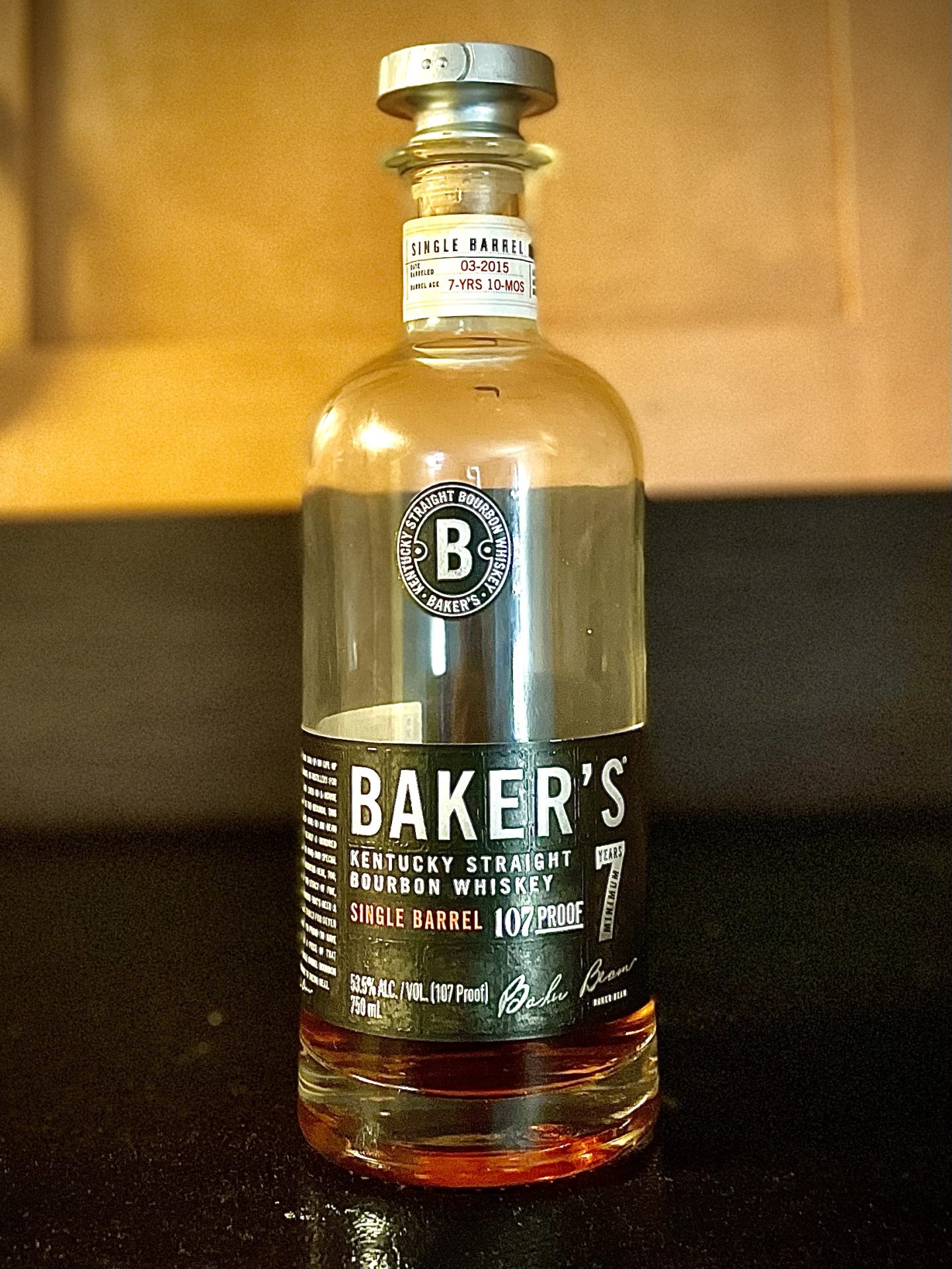 Military Bourbon Review: Baker’s Single Barrel