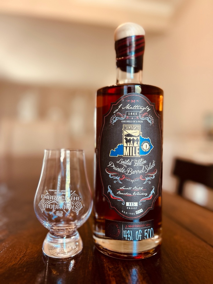 Military Bourbon Review: J. Mattingly Mogadishu Mile Private Barrel